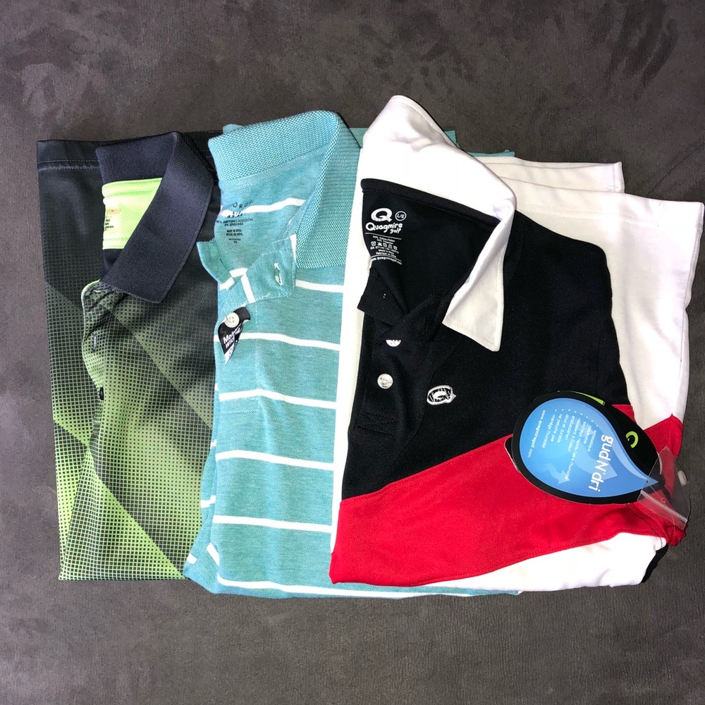 Men’s golf shirts